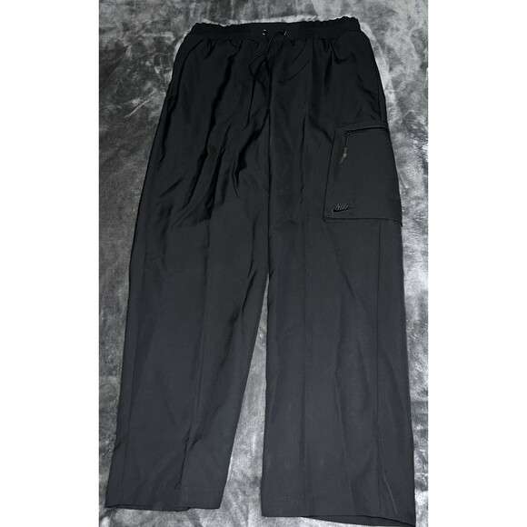 Medium Nike Tech Pack Woven Utility Cargo Trousers Black FB7525